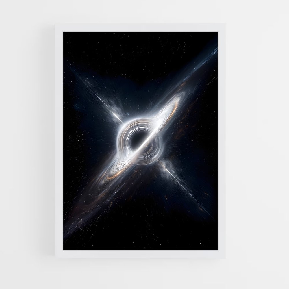 Poster magnifique galaxie de l'œil noir (vue 3)